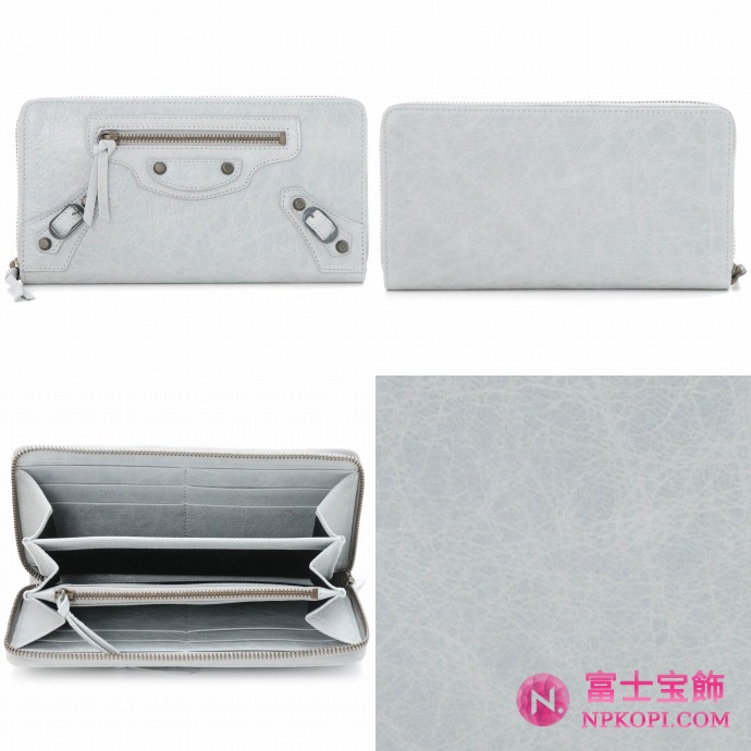 BALENCIAGA/バレンシアガ 2012年春夏CLASSIC CONTINENTAL2つ折り長財布 253036 D940T 1243